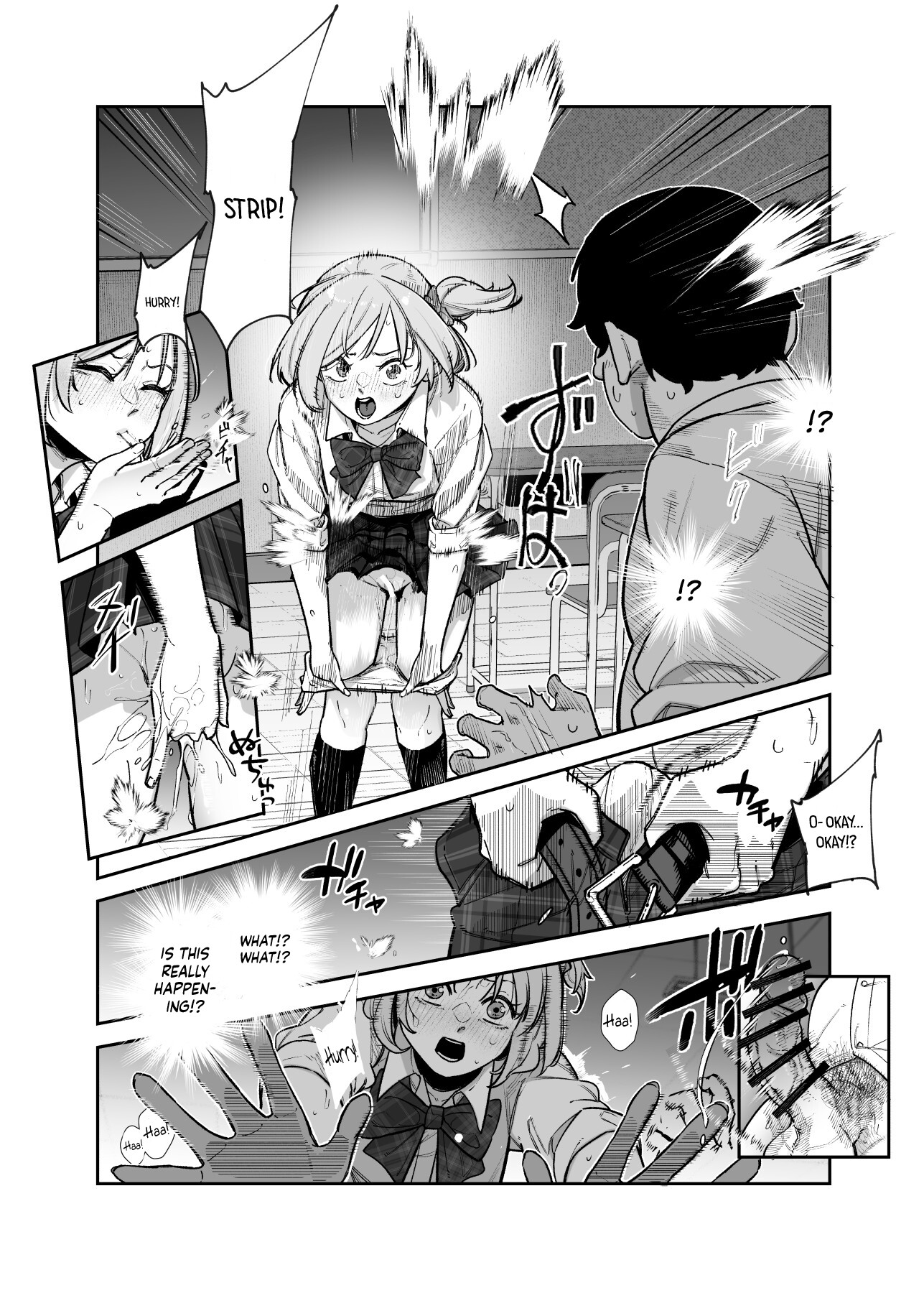 Hentai Manga Comic-We Have No Choice Because We're In A Death Game! EX 1st Period - Don't Act Disgusted, Got It!? Well, It's Not Like I'm Disgusted In The First Place-Read-7